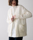 【SOI-MeME】sheer fringe high gauge cardigan